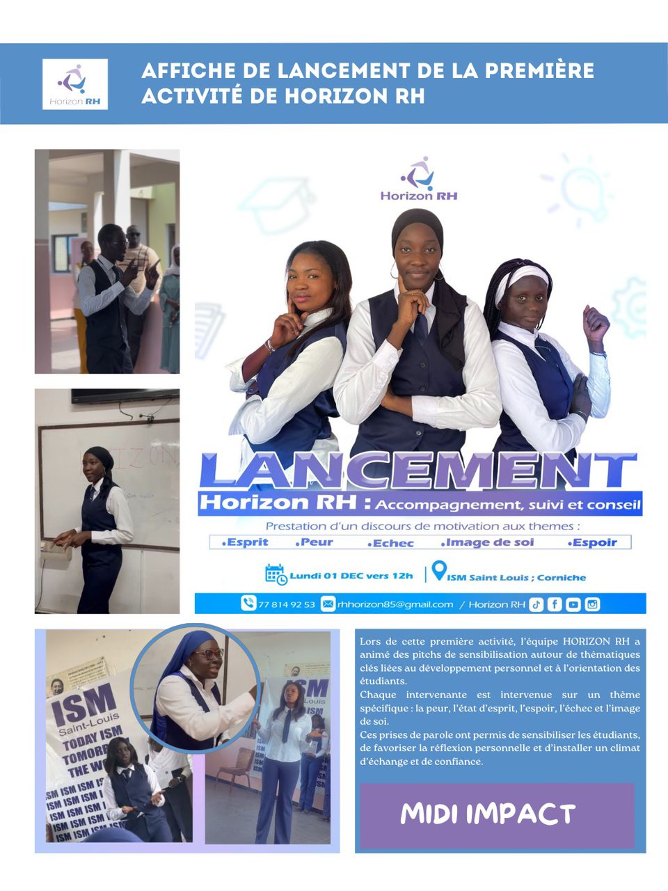 Lancement officiel — Midi Impact